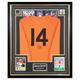 Signed Johan Cruyff Shirt - Framed Holland Football Icon