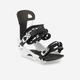 Men's/freestyle Snowboard Bindings - Snb 500 - White