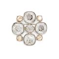CHANEL CC Crystal-Embellished Brooch, SilverThis item has been used and may have some minor flaws. Before purchasing, please refer to the images for the exact condition of the item.