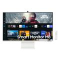 Samsung Smart Monitor M8 LS32CM801UUXXU computer monitor 81.3 cm (32") 3840 x 2160 pixels 4K Ultra HD LED White