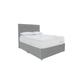 Sleepeezee - Geltouch Advanced 7500 Divan Set with 2 Drawers - King Size - Weave Taupe