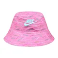 Nike, Kids, unisex, Pink, ONE Size, Fuchsia Cotton Cloche with Lace