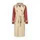 Max Mara Weekend, Coats, female, Multicolor, S, Honey-colored Cotton Trench Coat