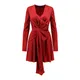 Alberta Ferretti, Dresses, female, Red, 2Xs, Women`s Clothing Dress Red Aw23