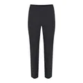 InWear, Trousers, female, Black, XL, Basic Trousers with Elastic Waistband - Zellaiw Flat Pant 30105579