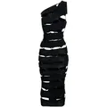 Rui, Dresses, female, Black, S, Black Cut-Out Detail Bodycon Dress