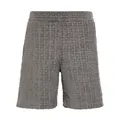 Givenchy, Shorts, male, Gray, S, New Grey Woven 4G Board Shorts - Size M