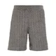 Givenchy, Shorts, male, Gray, S, New Grey Woven 4G Board Shorts - Size M