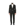 Emporio Armani, Suits, male, Black, S, Slim Fit Single-Breasted Suit