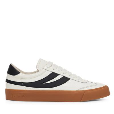 Superga 4834 Club S Swallow - White/black/gum Trainers