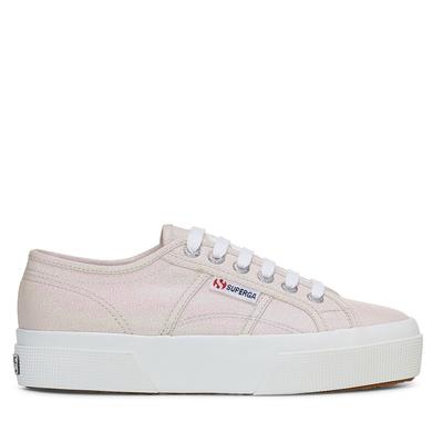 Superga 2740 Platform Lame - Beige Lt Iridescent