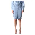 Moschino, Skirts, female, Blue, M, Stylish Denim Skirt for Women