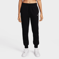 Nike Sportswear Phoenix Fleece Women's Mid-Rise Tracksuit Bottoms - Black - Polyester