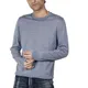 Paul Smith, Sweatshirts & Hoodies, male, Gray, M, Training Shirt, Merino Round Neck Jersey