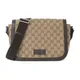 Gucci, Bags, female, Brown, ONE Size, Canvas Crossbody Messenger Bag