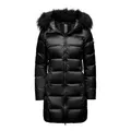 BomBoogie, Jackets, female, Black, L, Womens Fur Hood Down Jacket