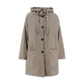 Le Tricot Perugia, Jackets, female, Gray, S, Womens Clothing Jacket Coats Taupe/d.grey/taupe Aw23