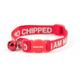 Ancol Cat Microchipped Nylon Safety Collar Red - 32260