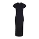 Calvin Klein, Dresses, female, Black, XS, Black Q-Nova Midi Dress