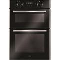CDA DC941SS CDA Built-in electric double oven, 3/4 functions , touch control timer white display, stainless steel side trims