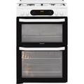 Hotpoint HDM67G0CCW HDM67G0CCW/UK Double Cooker - White