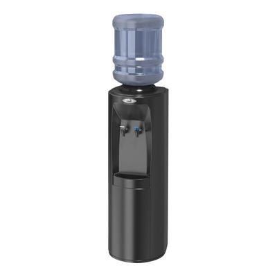 Oasis 503996 BPD1SK BLK 5 Gallon Atlantis Contemporary Black Cook / Cold Top Load Water Cooler