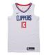 Nike NBA Quick Dry Sports Basketball Jersey 'White Red'