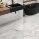 Novelda Grey Onyx Marble Effect Polished Extra Large Porcelain Floor Tile Total Tiles 8429178271708