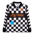 Nike x OFF-WHITE Football Away Jersey 'Black White Orange'