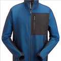 Snickers FlexiWork Full Zip Midlayer Jacket - True Blue/Black - L