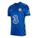 Nike 21-22 Season Chelsea Home SW Fan Edition No. 3 Sports Soccer/Football Jersey Blue