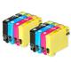 2 Set of 4 Ink Cartridges to replace Epson T1285 Compatible/non-OEM from Go Inks (8 Inks) Black/Cyan/Magenta