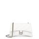 Balenciaga Quilted Leather Wallet-on-chain, Wallet, Leather, White