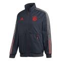 adidas FCB Anthem JKT Bayern Munich Soccer/Football Training Sports Jacket Gray