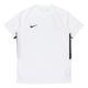 Nike Tiempo Premier Sports Quick Dry Soccer/Football Team Training Short Sleeve White
