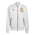 adidas Real Lny Bomber limited Real Madrid Soccer/Football logo Sports Jacket White