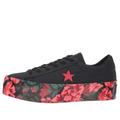 (WMNS) Converse One Star Ox Shoes Black/Red