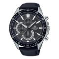 Casio Edifice Analog Watch 'Black Metallic Silver'