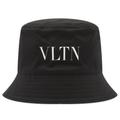 Valentino Men's VLTN Bucket Hat Nero/Bianco