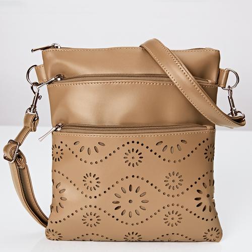 Handtasche beige