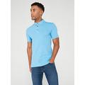 BOSS Passenger Slim Fit Polo Shirt - Blue, Blue, Size 5Xl, Men