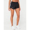 UNDER ARMOUR Womens Running Fly By Shorts - Black, Black, Size S, Women