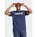 adidas Sportswear Men's Graphic T-Shirt - Navy, Navy, Size L, Men