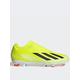 adidas Mens X Crazyfast League Laceless Firm Ground Football Boots -Yellow/Black/White, Black/White, Size 8, Men