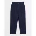 River Island Boys Stretch Chino Trousers - Navy, Navy, Size Age: 10 Years