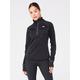 New Balance Womens Running Heat Grid Half Zip Top - Black