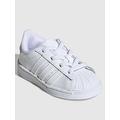 adidas Originals Unisex Infant Superstar Trainers - White/White, White/White, Size 7.5