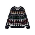 Name It Boys Christmas Jumper - Dark Sapphire, Navy, Size Age: 7-8 Years