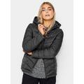 M&Co Short Quilted Padded Jacket - Black, Black, Size 12, Women