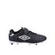 Umbro Junior Speciali Liga Firm Ground Velcro Football Boot, Black, Size 2